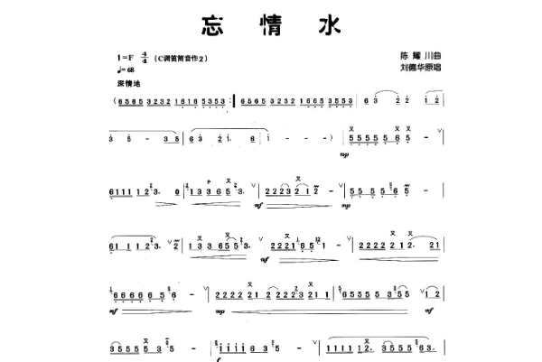 曲谱怎么看懂