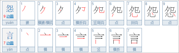 不满抱怨的话叫什么言?