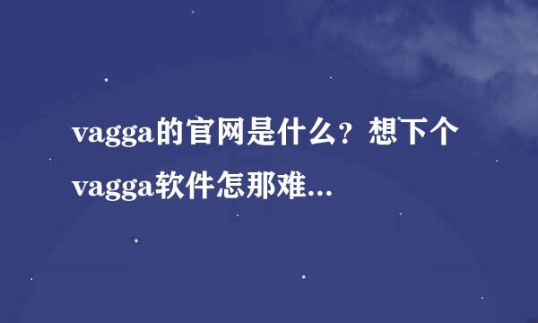 vagga的官网是什么？想下个vagga软件怎那难啊,网上这么多乱七八糟的结果!哪个都不行啊~