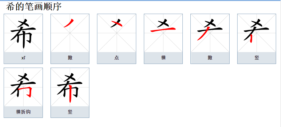 沐希名字的意思是什么？