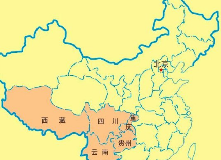 西南五省是哪五省?