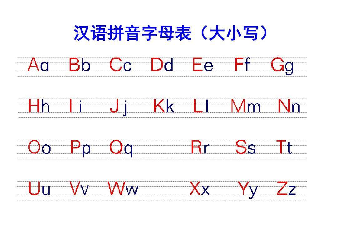 f在拼音格中的写法？