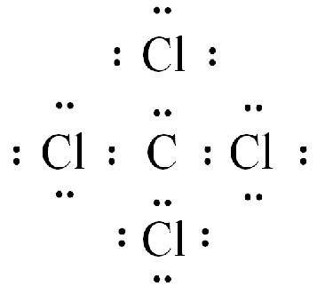 四氯化碳的电子式怎么写？
