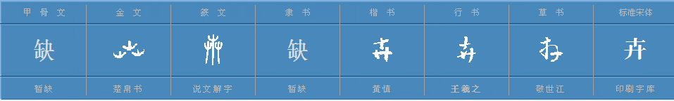 “卉”字怎么读？