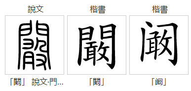 “门”里面一个“敢”念什么？