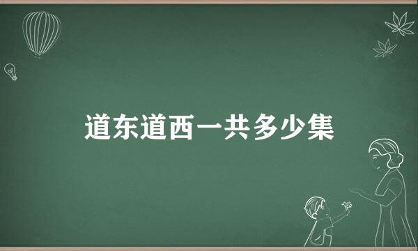 道东道西一共多少集