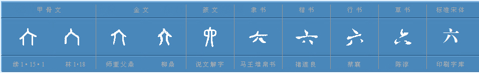 “六”字是什么结构?