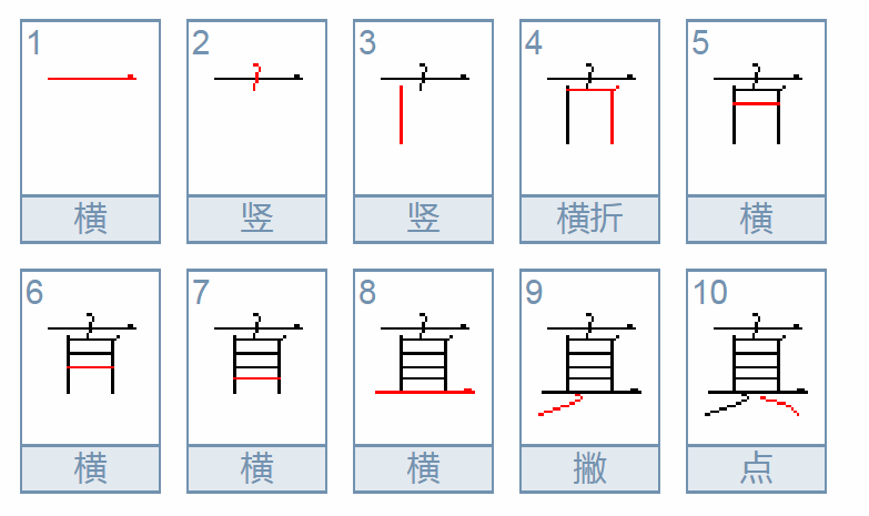 真是什么偏旁部首