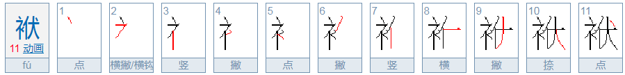 袱的拼音和组词