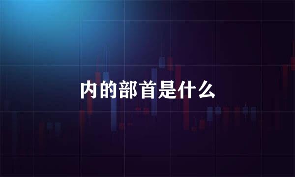 内的部首是什么