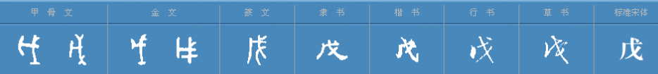 “戊戌”这俩个字怎么读？