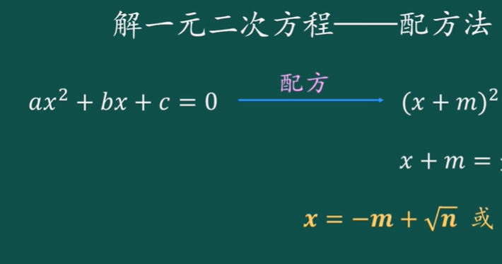 一元二次方程求根公式?