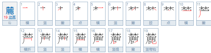 麓怎么读？