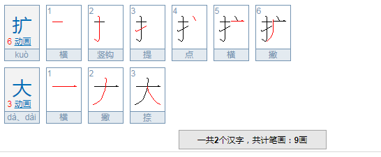 扩大的意思