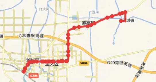 21路公交车路线