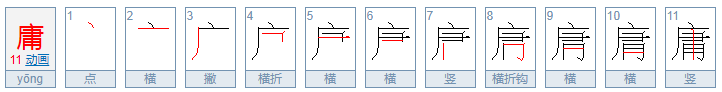 庸字是什么意思