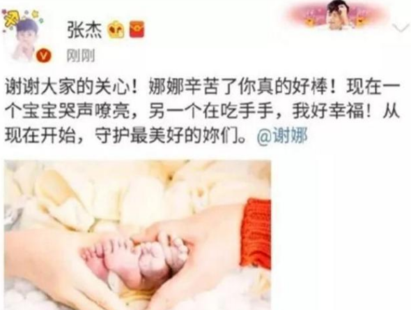 谢娜喜得双胞胎女为何却引来广大粉丝质疑和不满？