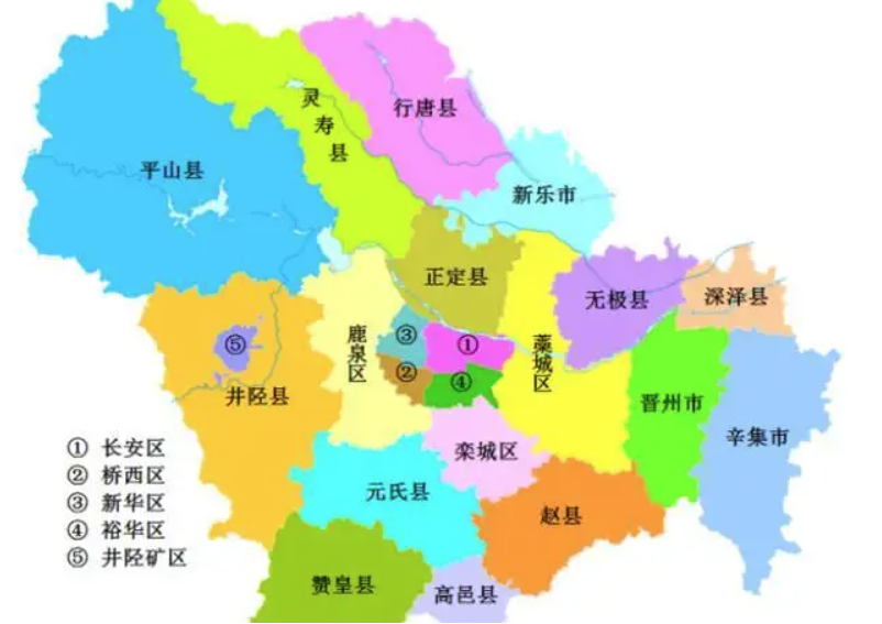 石家庄有几个区县