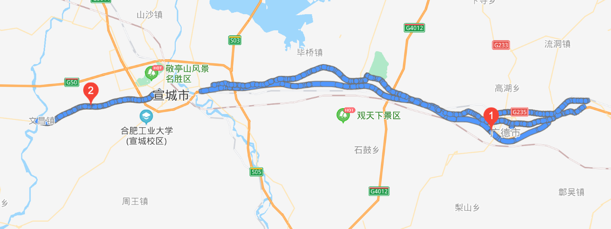 川藏318路线图