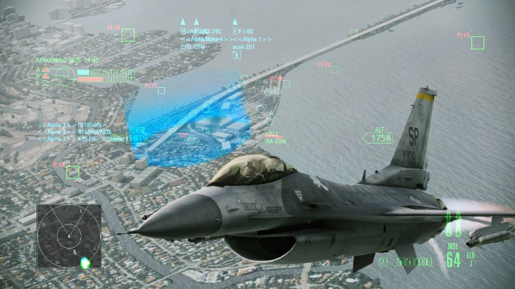 皇牌空战7:突击地平线怎么用键盘操控飞机？
