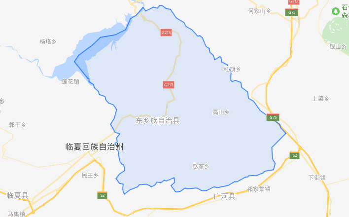 甘肃省东乡族自治县有多少乡镇？