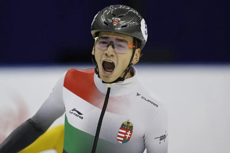 短道速滑男子500米匈牙利队刘少昂夺冠，他是如何夺冠的？