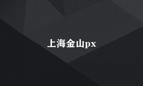 上海金山px