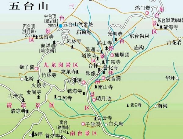 五台山在哪里呢？