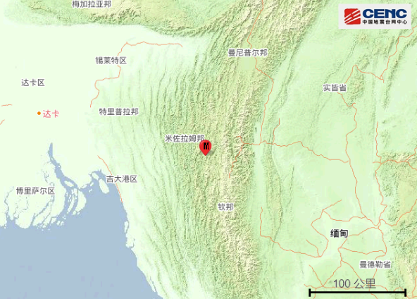 缅甸发生5.2级地震是怎么回事？