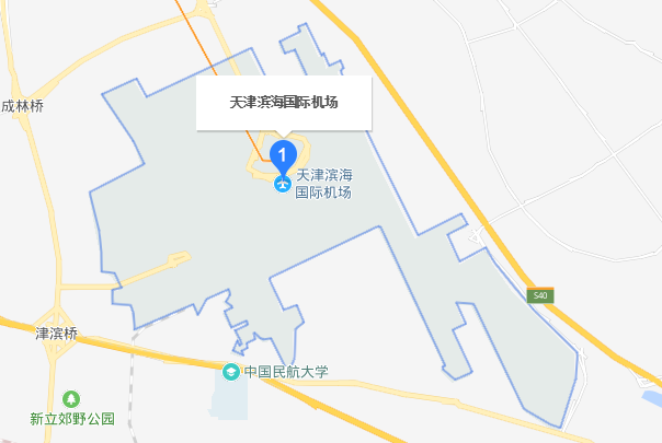 天津飞机场在哪里详细地址