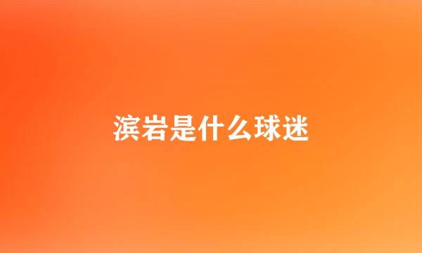 滨岩是什么球迷