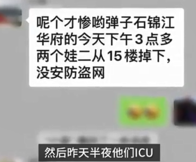 重庆两幼童从15楼坠亡，出事前孩子父亲在家，为何网友在讨论防盗网？