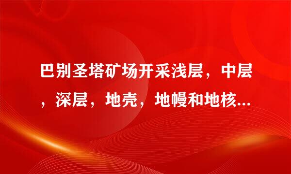 巴别圣塔矿场开采浅层，中层，深层，地壳，地幔和地核各需要多长时间啊？