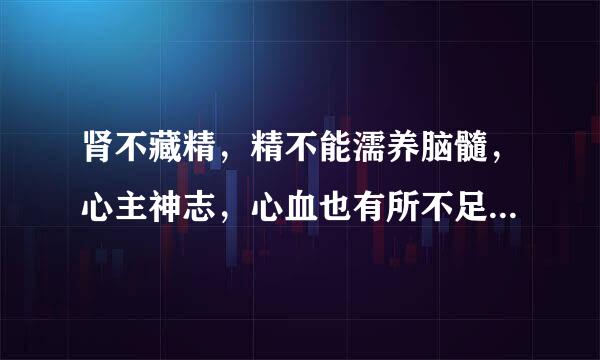 肾不藏精，精不能濡养脑髓，心主神志，心血也有所不足，怎么办