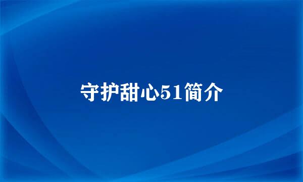 守护甜心51简介