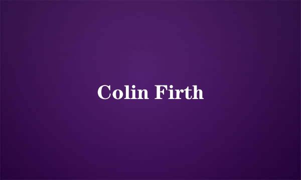 Colin Firth