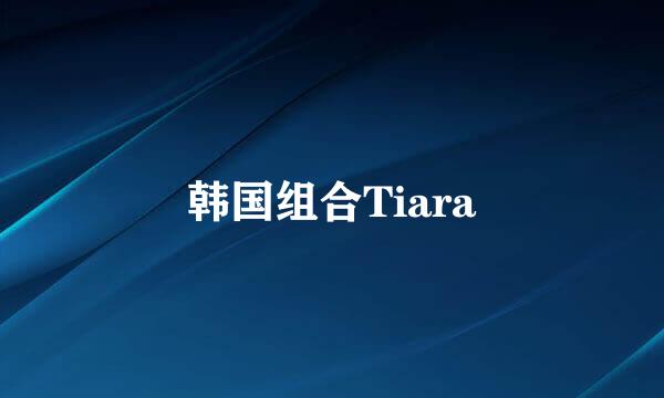 韩国组合Tiara