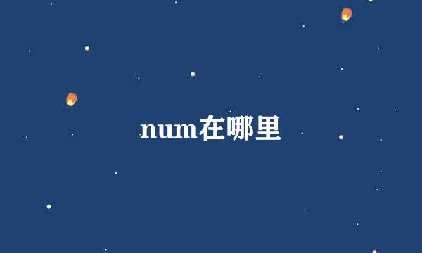 num在哪里