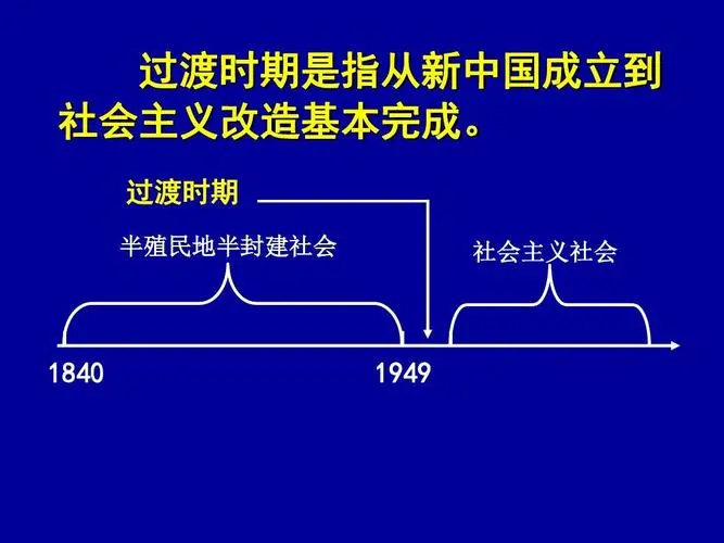 我国过渡时期是指哪个阶段？