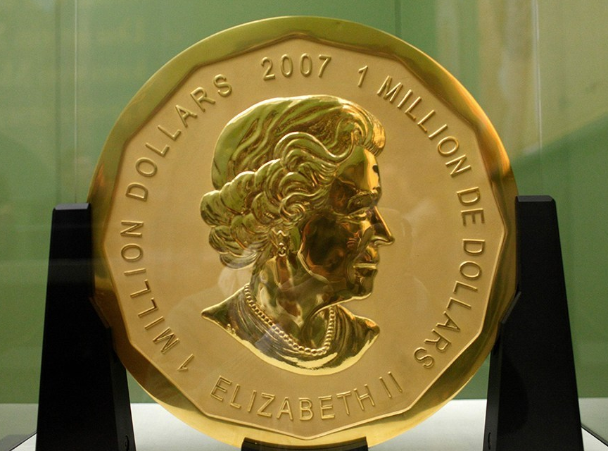 世界最大金币被偷是真的吗？