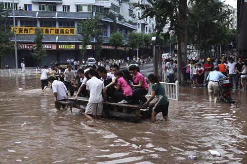 湖南永州洪水过境多地被淹，当地救援情况如何了？