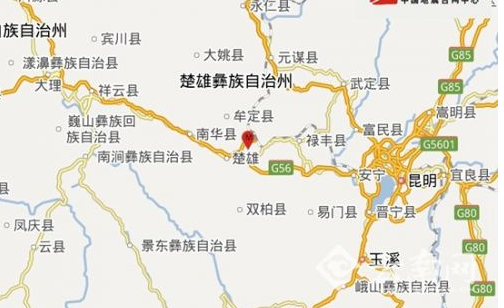 云南楚雄州禄丰县发生4.1级地震 ？