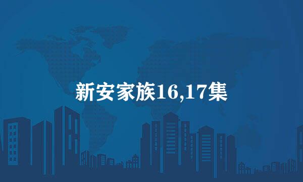 新安家族16,17集