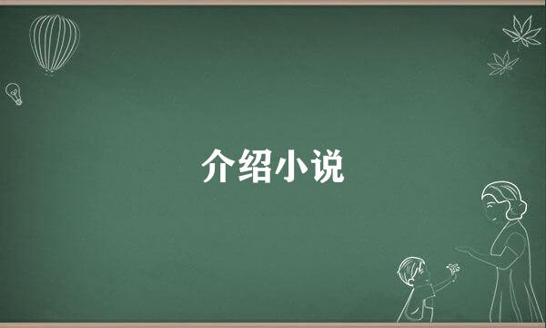 介绍小说