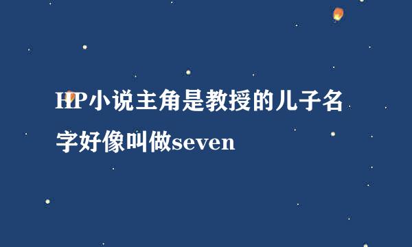 HP小说主角是教授的儿子名字好像叫做seven