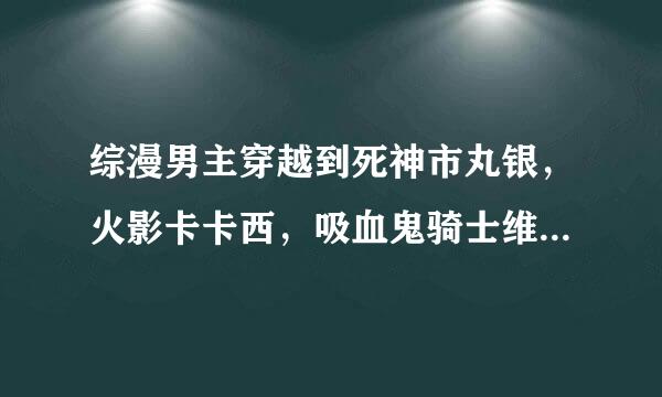 综漫男主穿越到死神市丸银，火影卡卡西，吸血鬼骑士维生零，cp蓝染