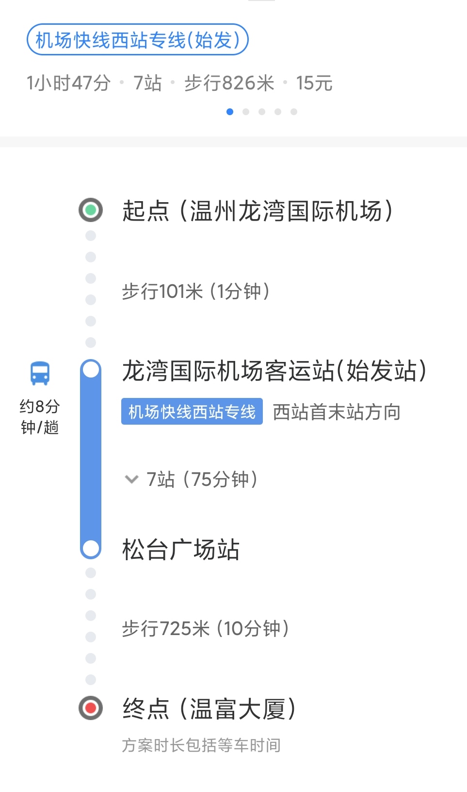 温州龙湾国际机场去人民西路温富大厦怎么坐大巴车？