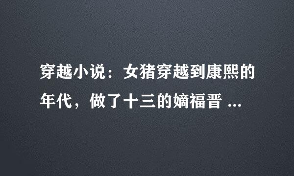 穿越小说：女猪穿越到康熙的年代，做了十三的嫡福晋 ，而且带着十三 和孩子穿回了现代