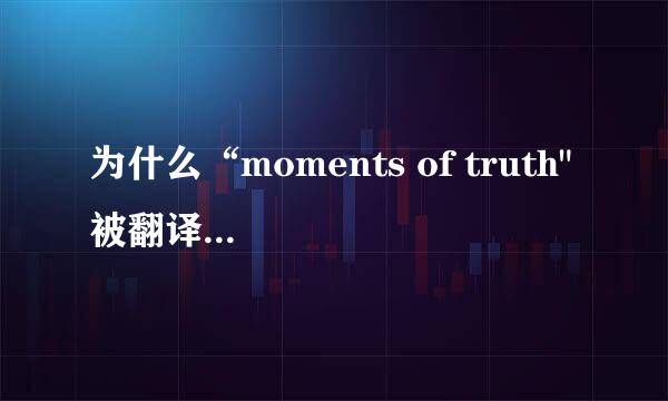 为什么“moments of truth