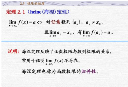 怎么理解海涅定理？